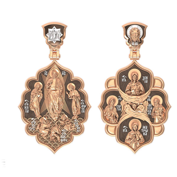 Образок из золота