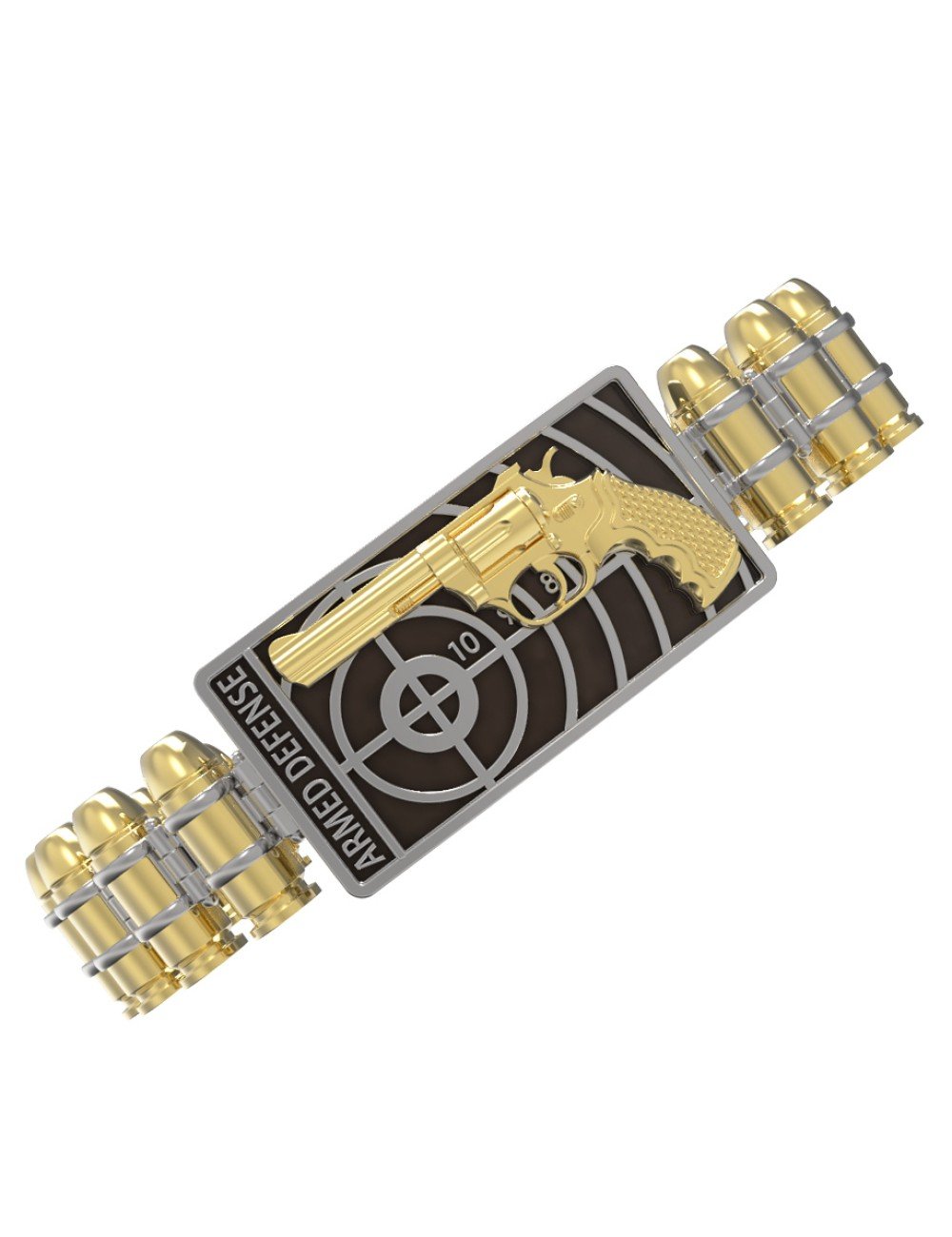 Браслет из лимонного золота 585 пробы