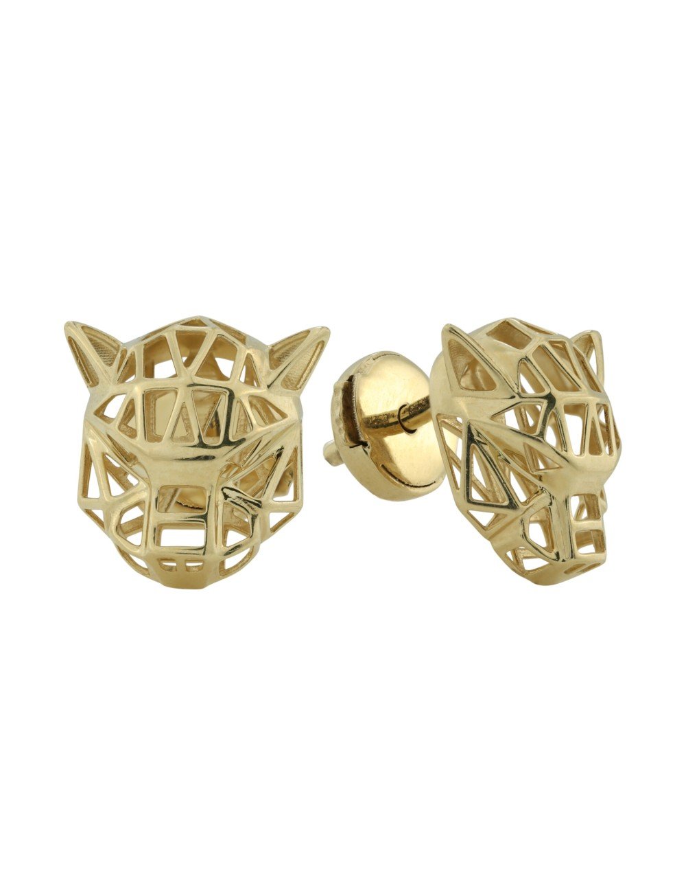 Серьги из лимонного золота 585 пробы