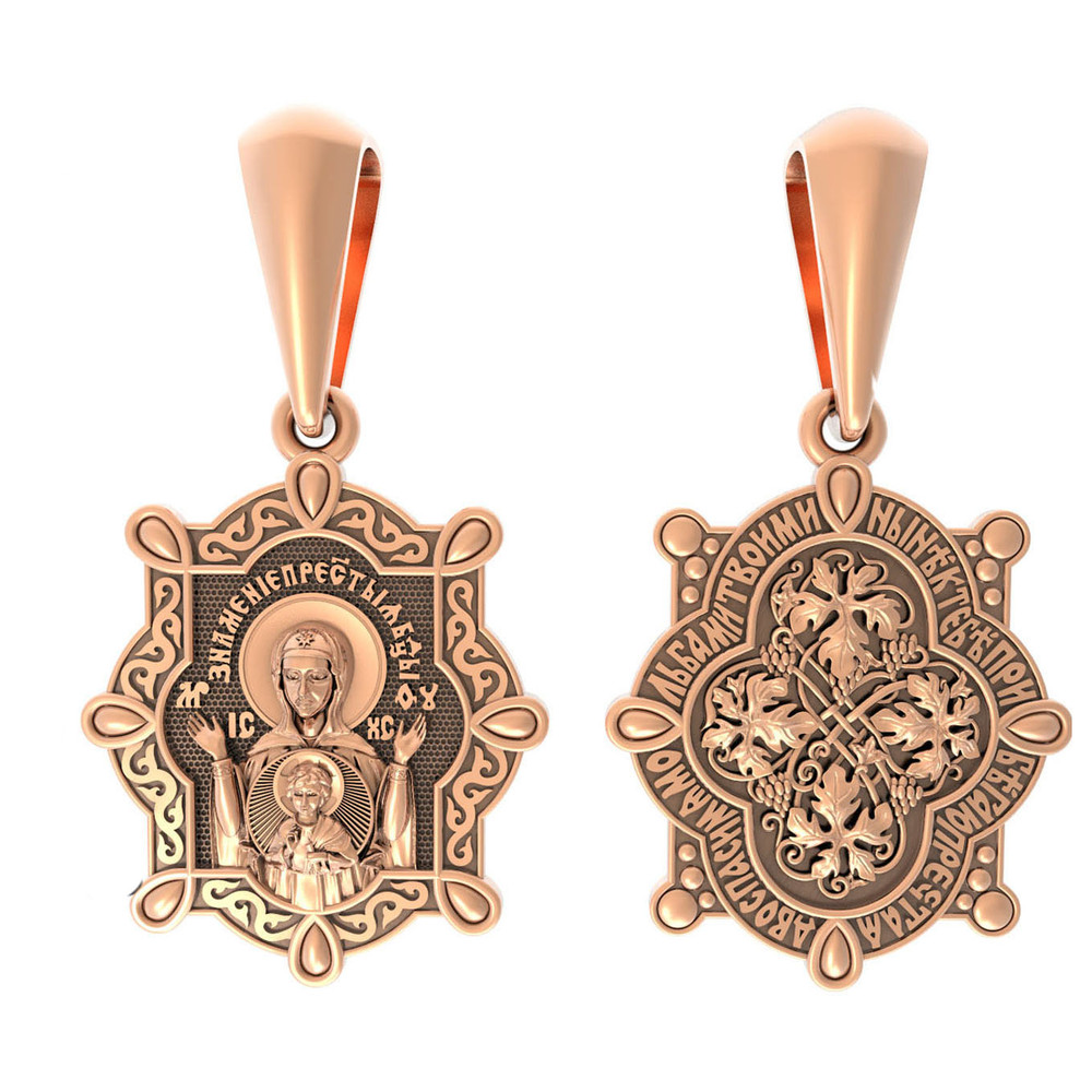 Образок из золота