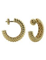 Серьги из лимонного золота 585 пробы