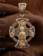Крест из золота 585 пробы