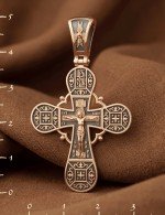 Крест из золота 585 пробы
