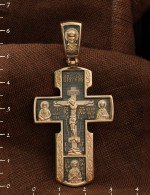 Крест из золота 585 пробы