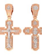 Крест из золота 585 пробы