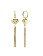 Серьги из лимонного золота 585 пробы