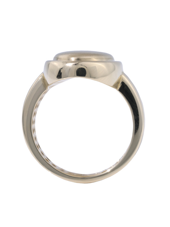 Кольцо из лимонного золота