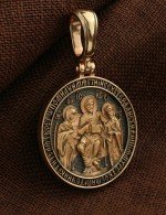 Образок из золота 585 пробы