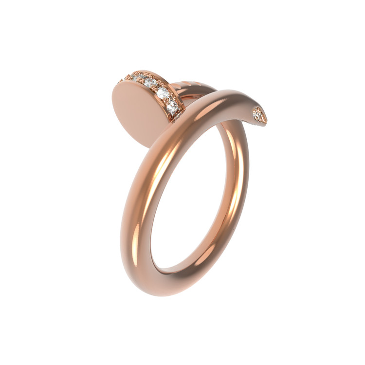 Кольцо из золота c бриллиантами