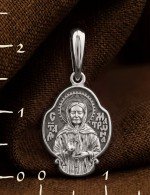 Образок из белого золота 585 пробы