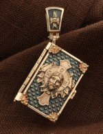 Образок из золота 585 пробы