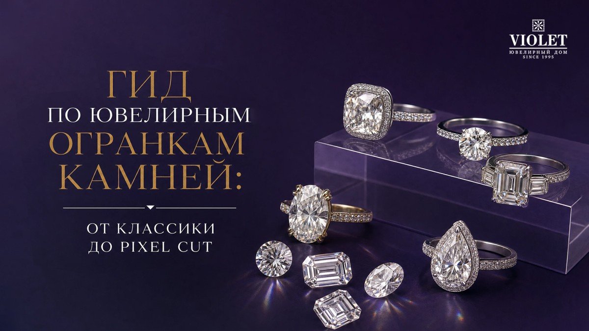 Гид по ювелирным огранкам камней: от классики до Pixel Cut