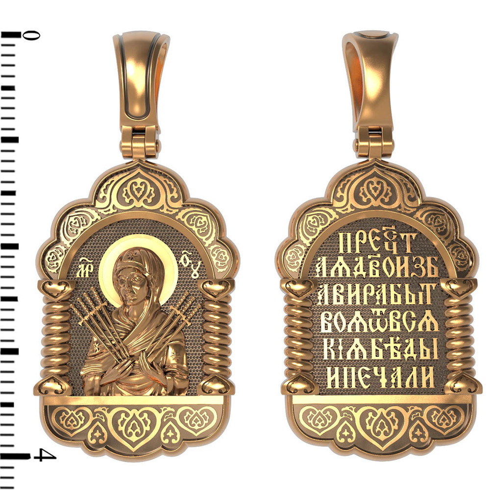 Образок из золота