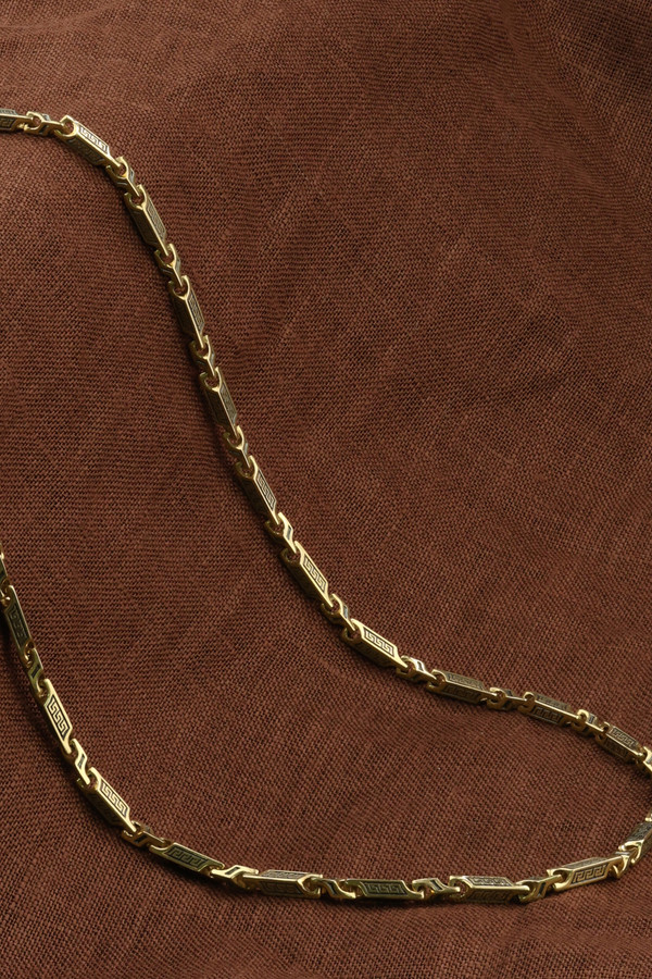 Цепь из лимонного золота