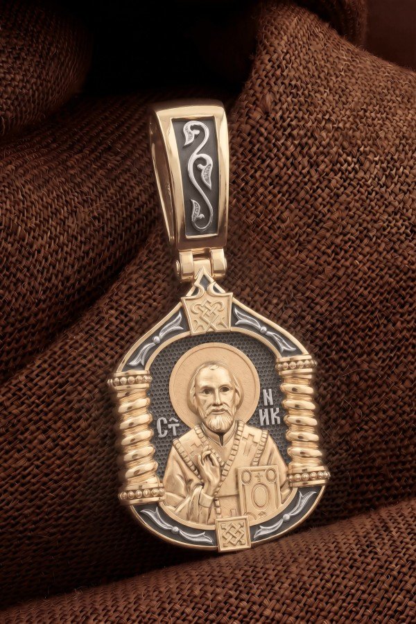 Образок из золота 585 пробы