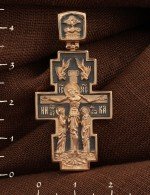 Крест из золота 585 пробы