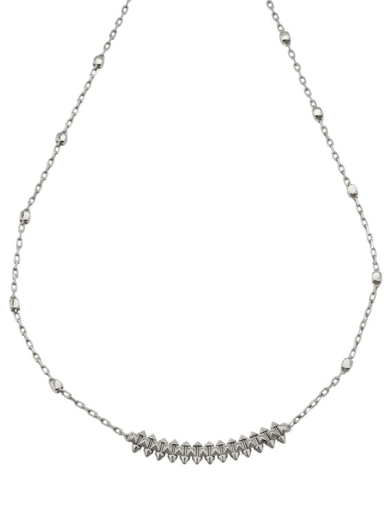 Колье из белого золота