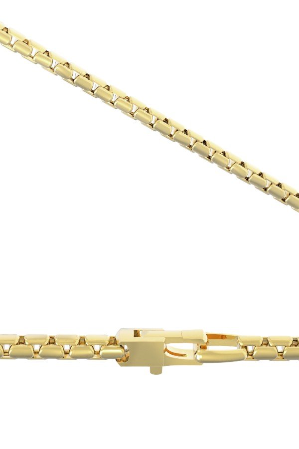 Цепь из лимонного золота