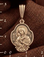 Образок из золота 585 пробы