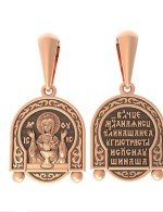 Образок из золота 585 пробы