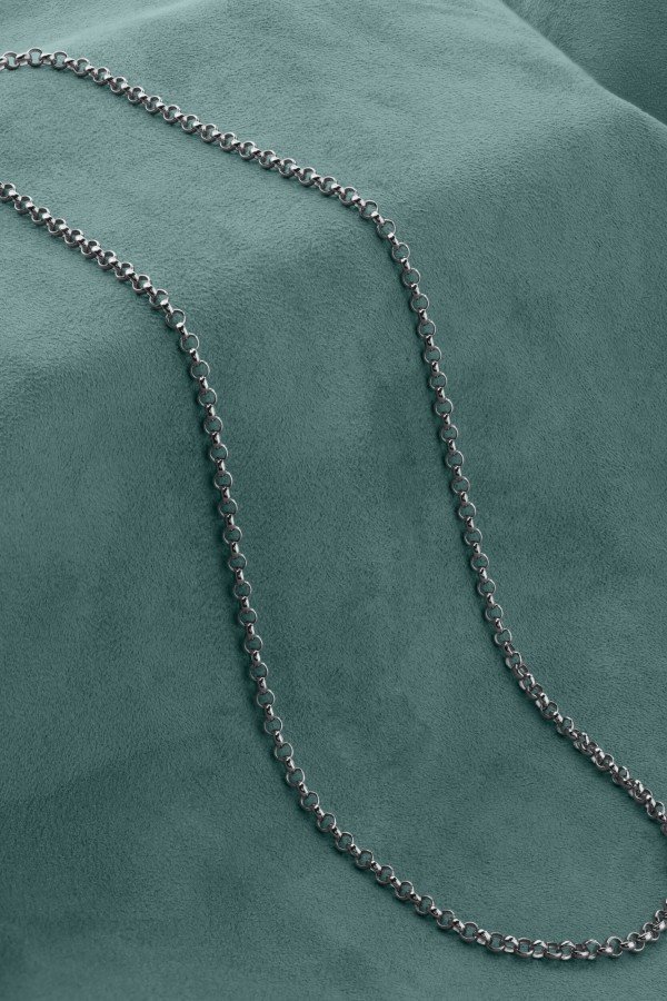 Цепь из белого золота 585 пробы