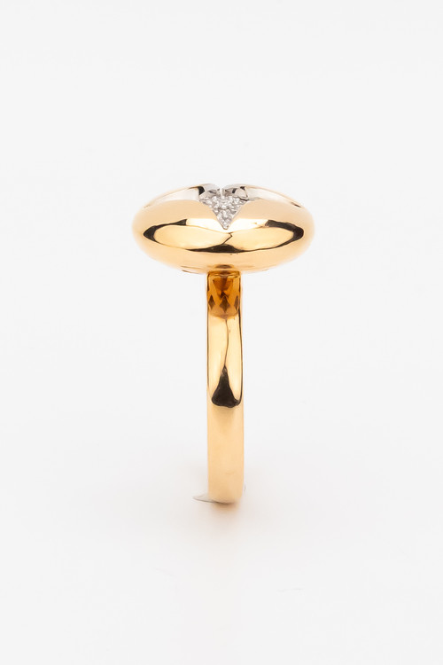 Кольцо из золота c бриллиантами