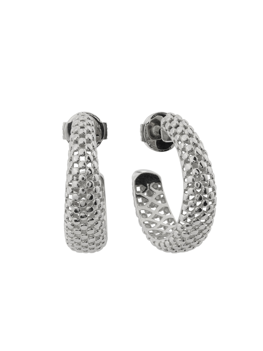 Серьги из белого золота