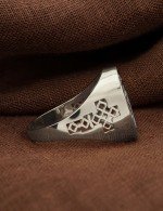 Кольцо из белого золота 585 пробы