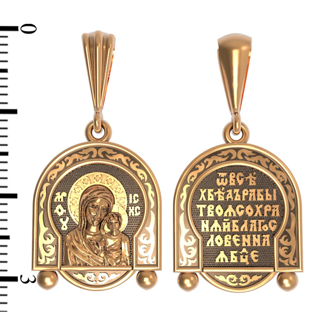 Образок из золота