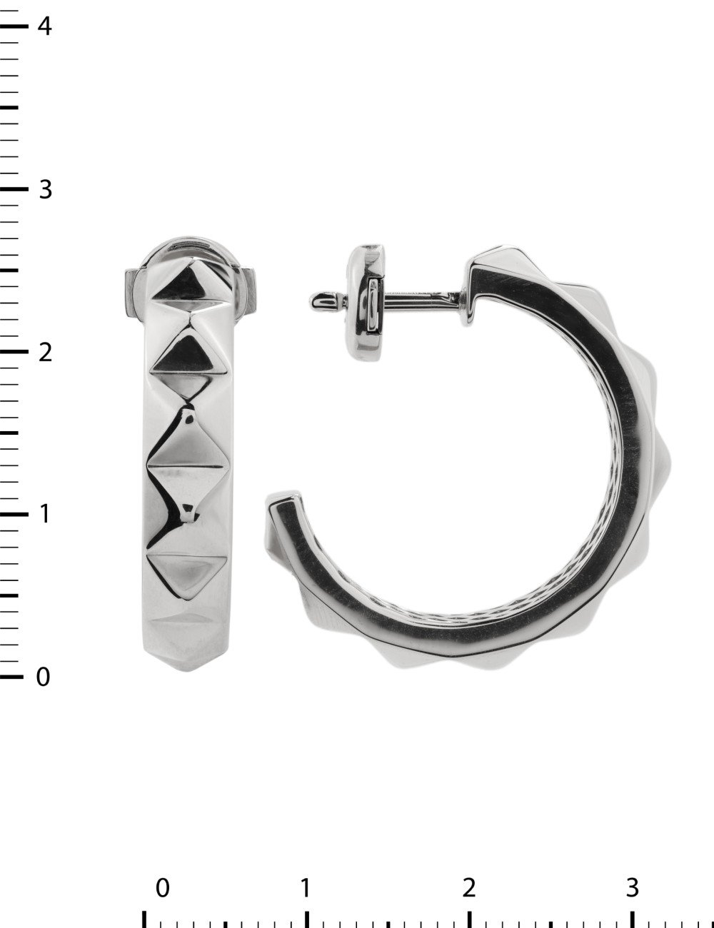 Серьги из белого золота 585 пробы