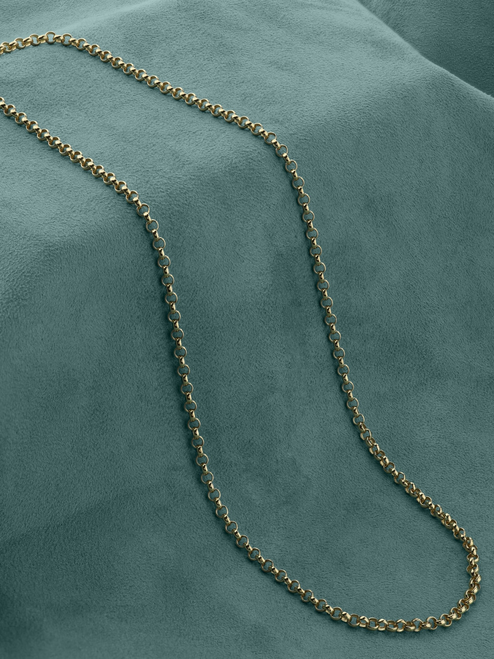 Цепь из лимонного золота