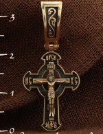 Крест из золота 585 пробы