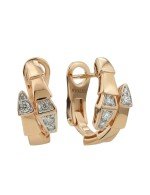Серьги из золота 585 пробы c бриллиантами