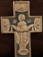 Крест из золота 585 пробы