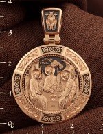 Образок из золота 585 пробы
