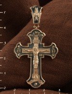 Крест из золота 585 пробы