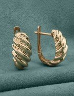 Серьги из золота 585 пробы