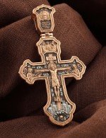 Крест из золота 585 пробы