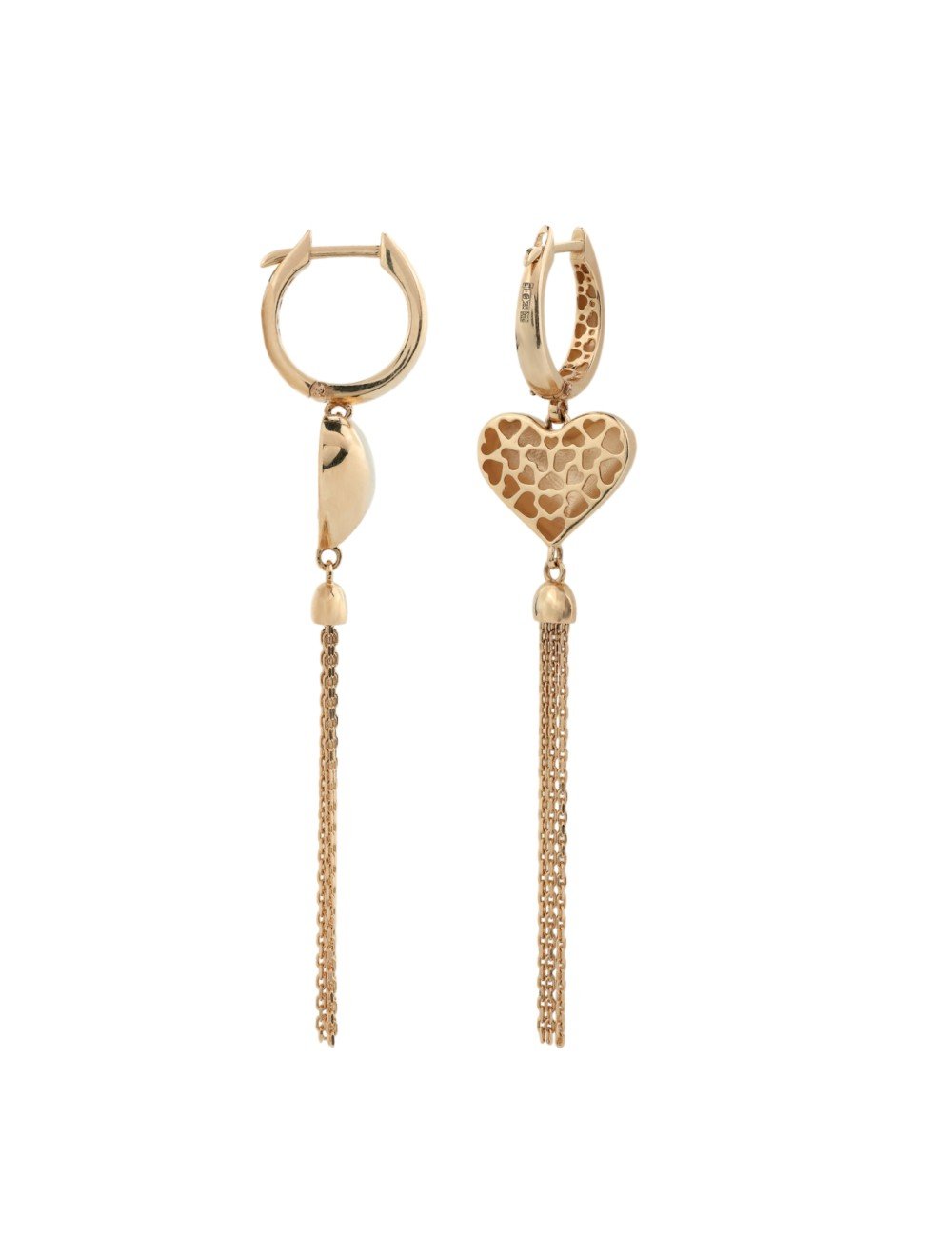 Серьги из золота 585 пробы