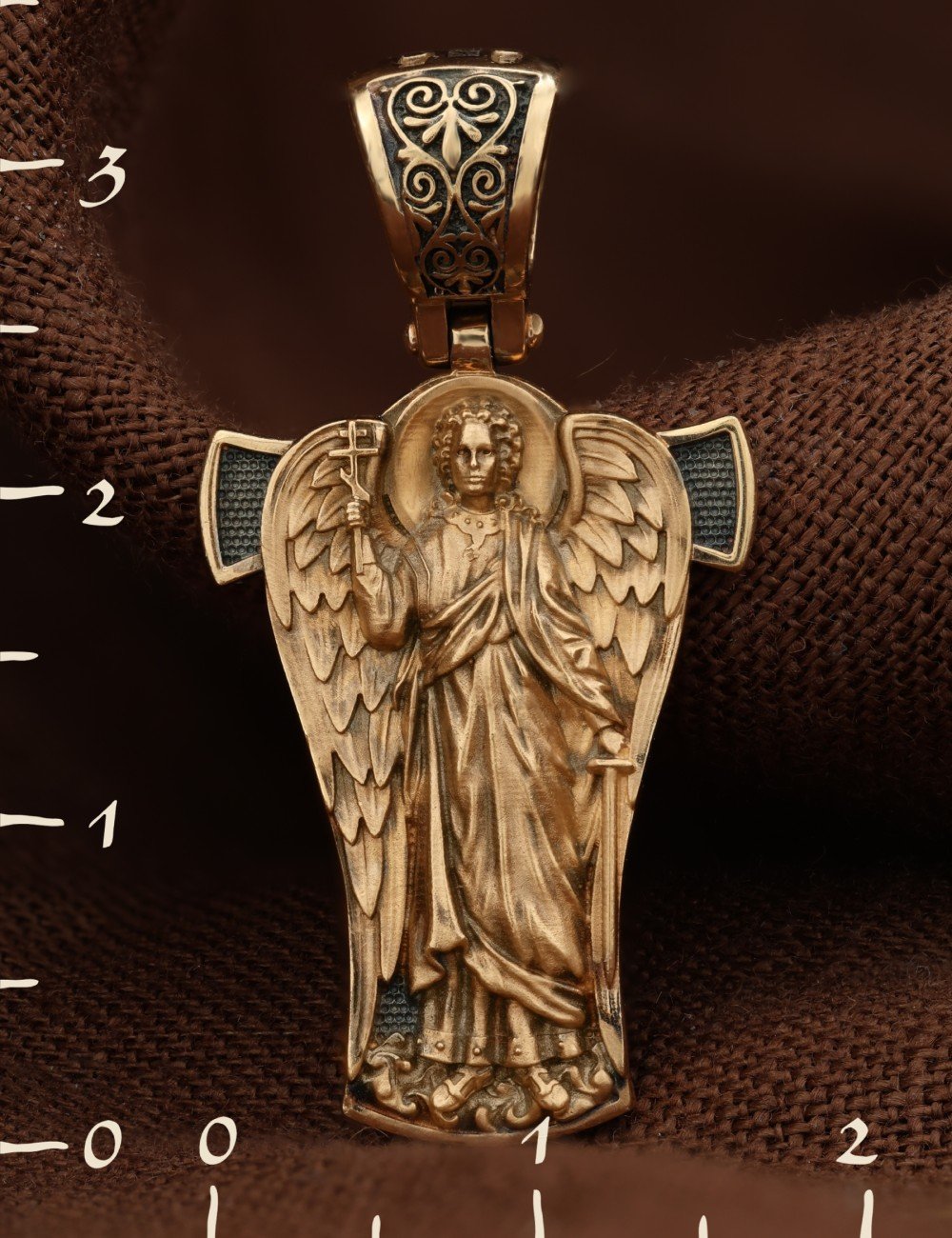 Крест из золота 585 пробы