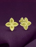 Серьги из лимонного золота 585 пробы