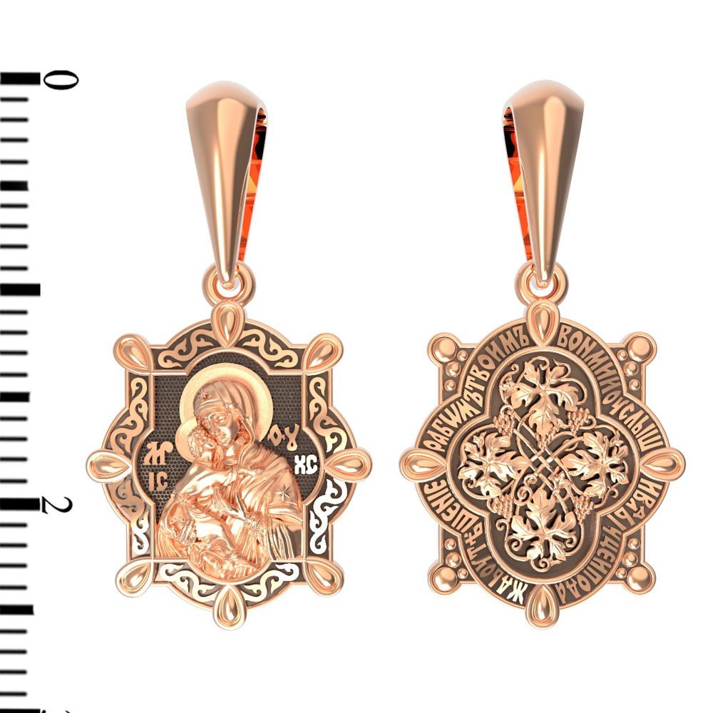 Образок из золота