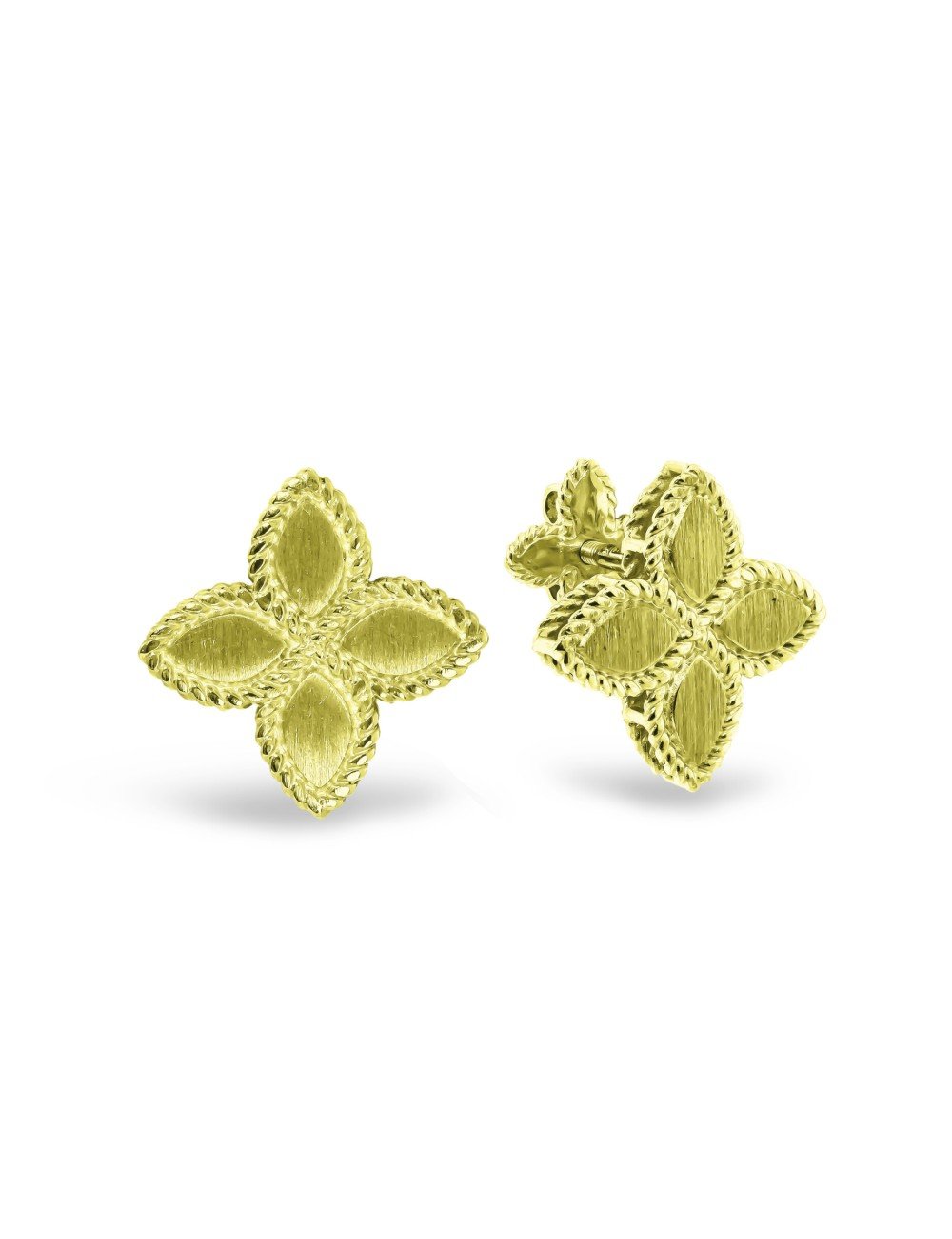 Серьги из лимонного золота 585 пробы