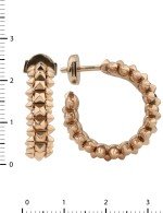 Серьги из розового золота 585 пробы