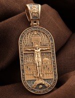 Образок из золота 585 пробы
