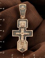 Крест из золота 585 пробы