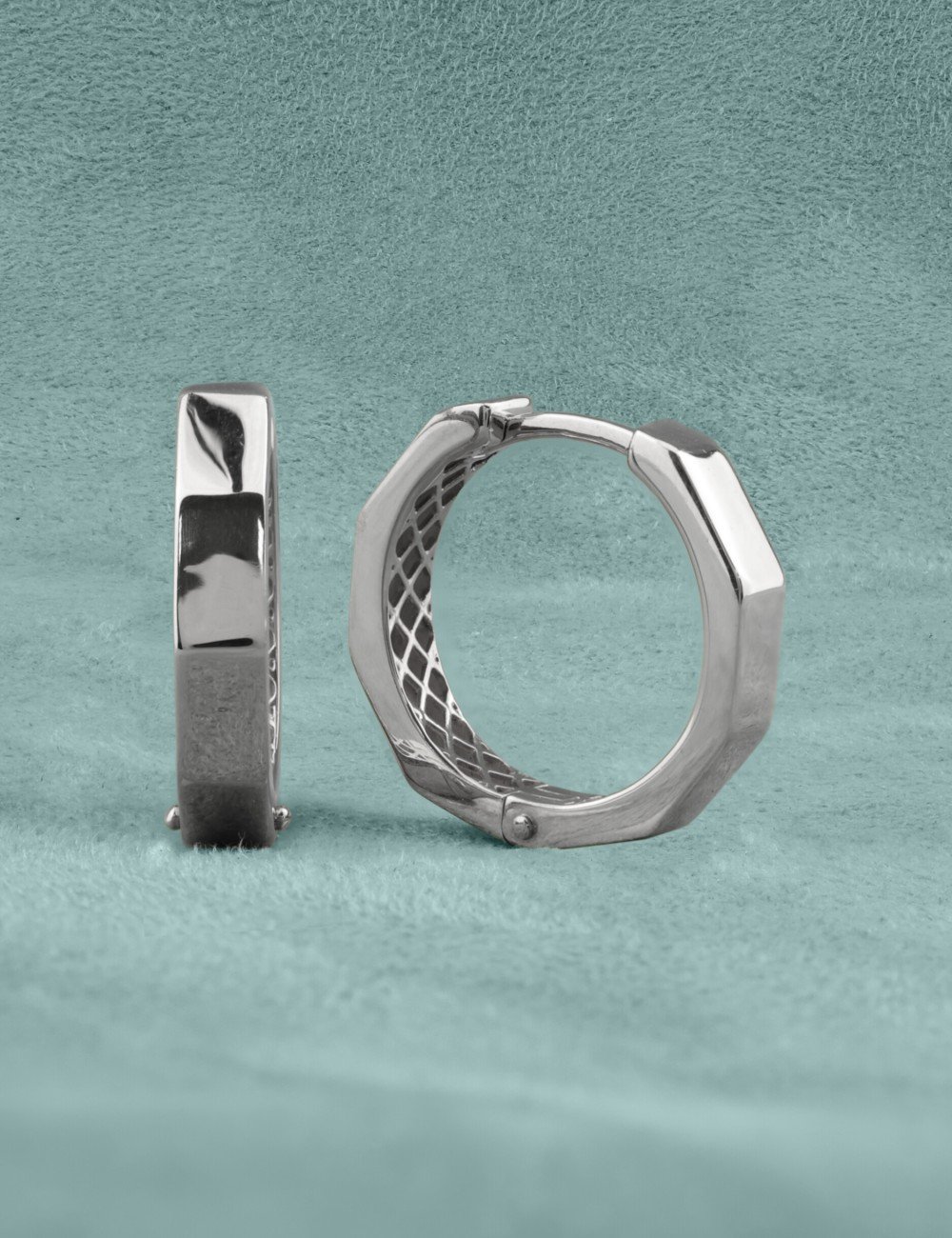 Серьги из белого золота 585 пробы
