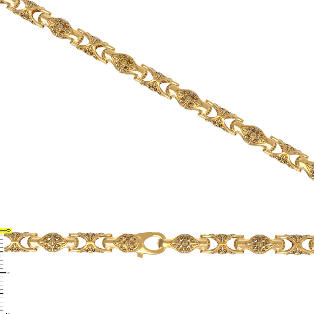 Браслет из лимонного золота