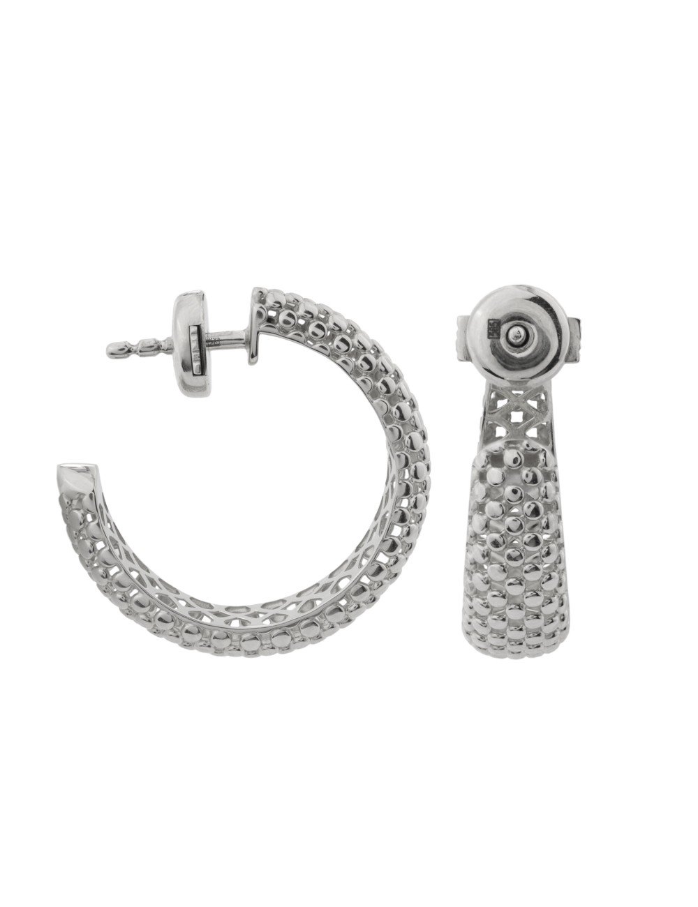 Серьги из белого золота 585 пробы