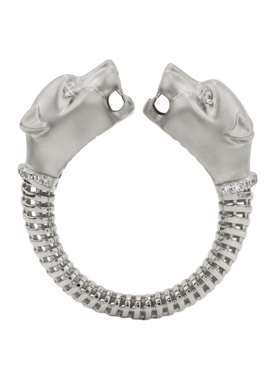 Кольцо из белого золота c бриллиантами